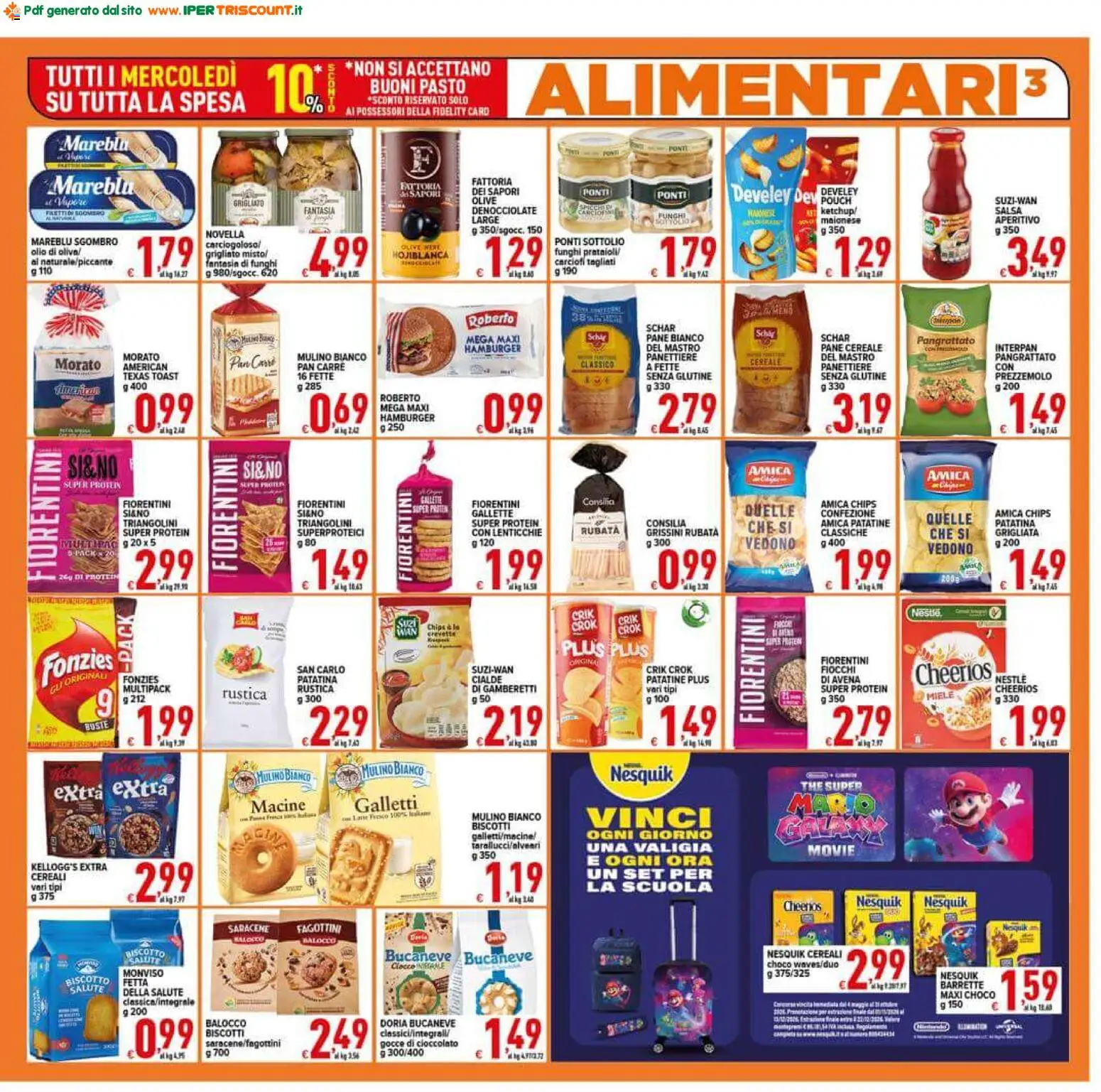 Volantino Ipertriscount del 23/09/2026 | Pagina: 3 | Prodotti: Lenticchie, Olive, Gallette, Gamberetti