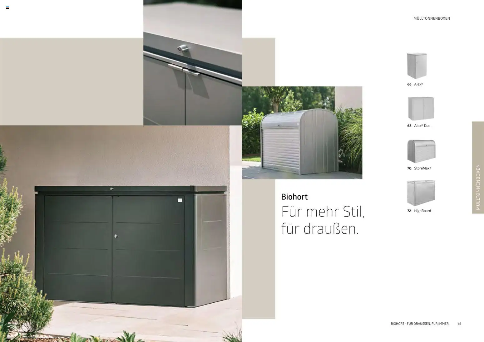Dehner  Biohort – Metall für Garten & Terrasse gültig ab 05.01.2026 | Seite: 33