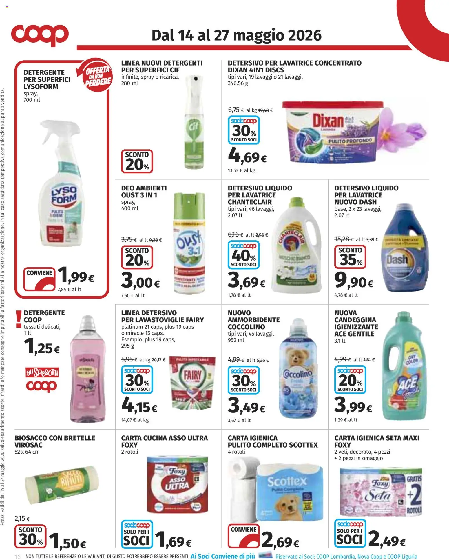 Volantino COOP del 14.05.2026 | Pagina: 16