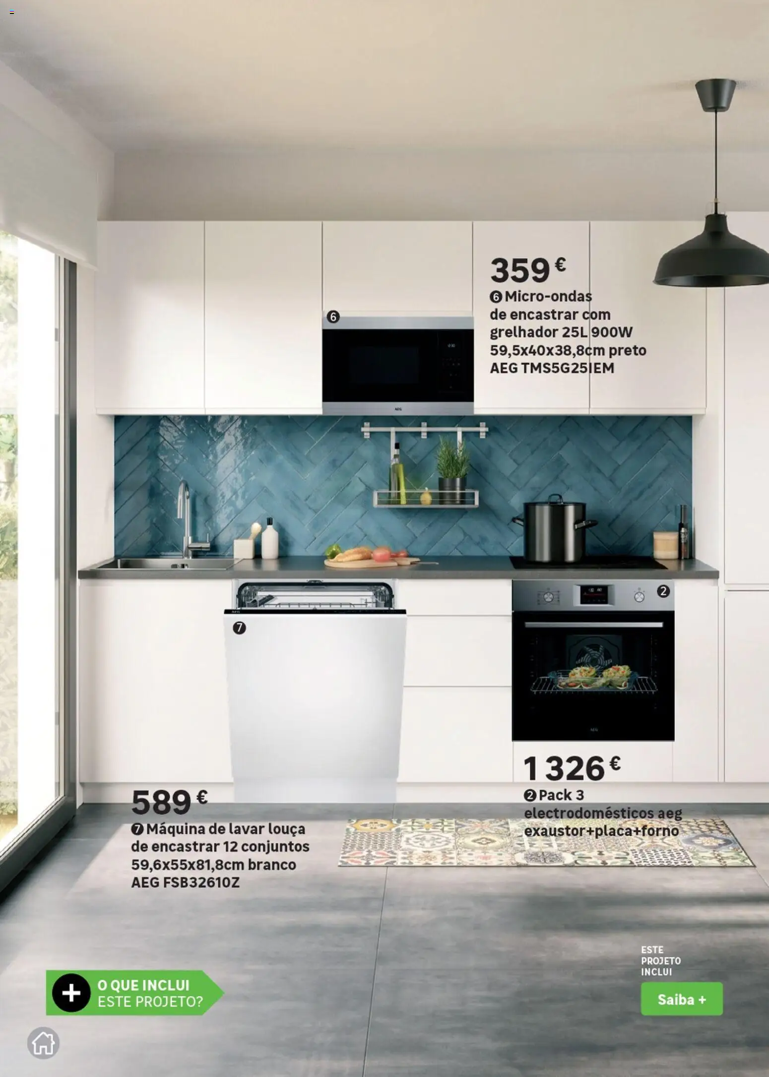 Leroy Merlin Catálogo Cozinhas │ válido de 28.05.2026 | Página: 14 | Produtos: Máquina de lavar, Microondas