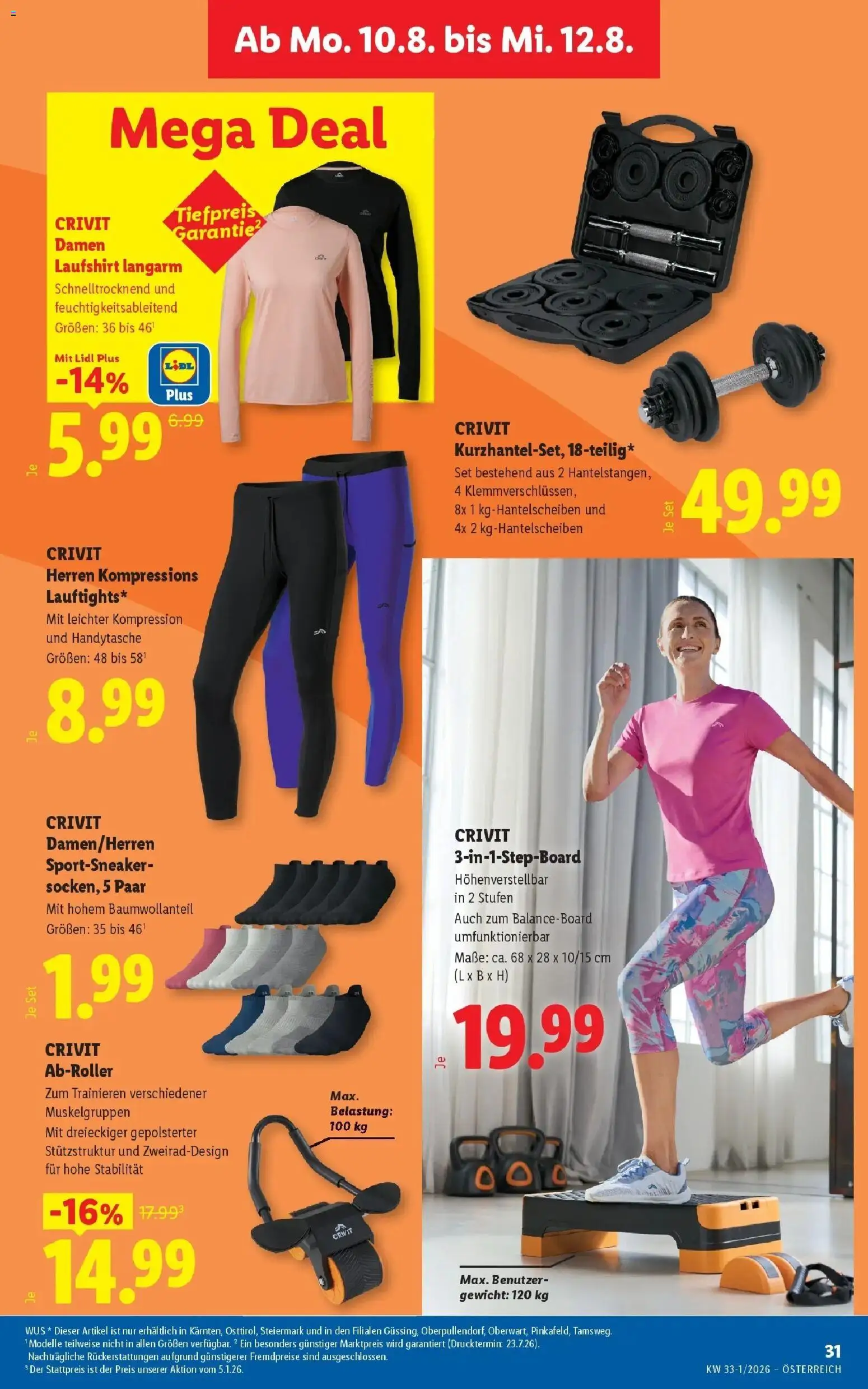 Lidl Flugblatt - Fohnsdorf, Neunkirchen, Graz ab 06.08.2026 - Angebote ab donnerstag | Seite: 35 | Produkte: Gewicht