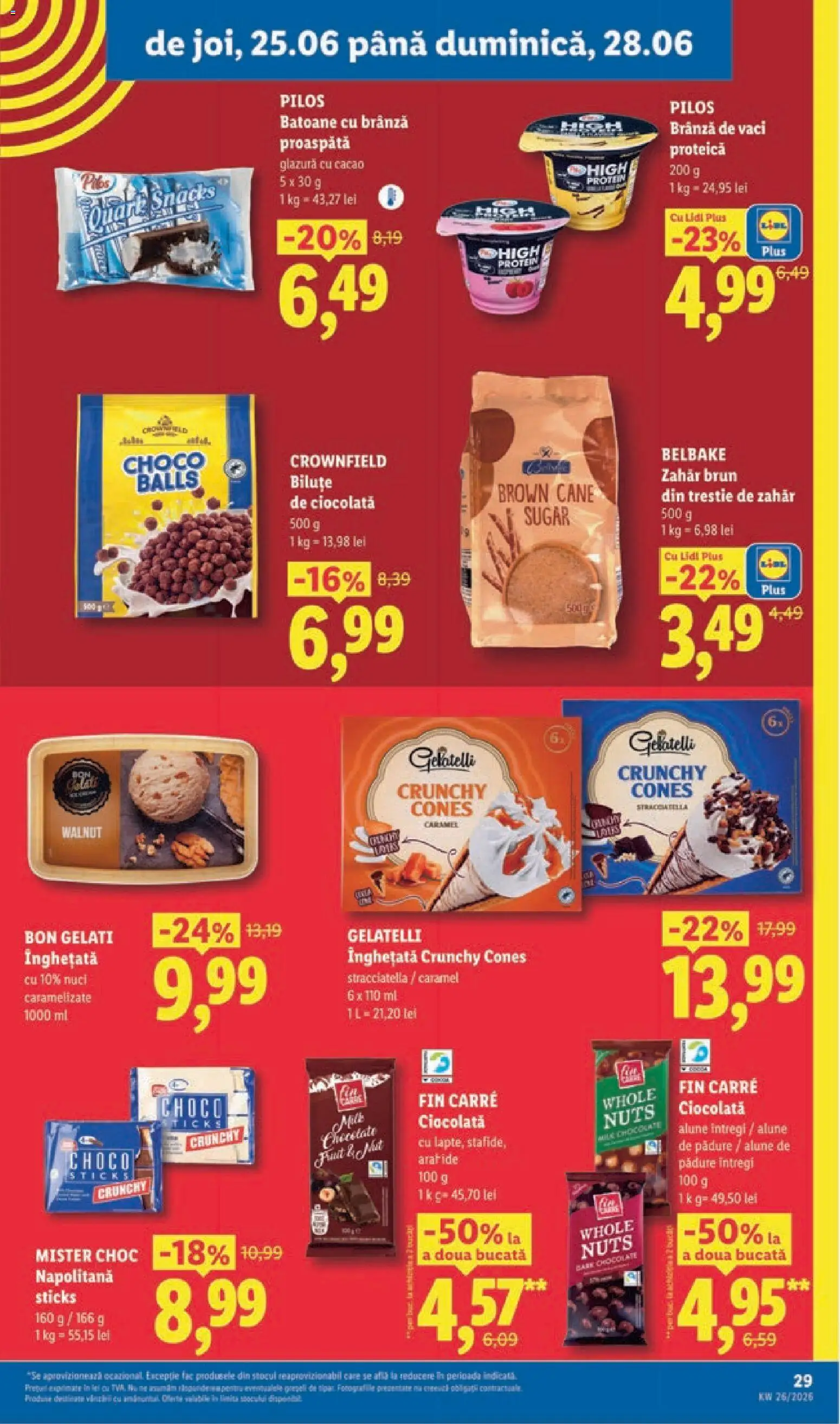Noul catalog Lidl – valabil de la 22.06.2026 | Pagină: 29 | Produse: Toplar, Cam suyu, Brânză, Ayakkabı düzenleyici