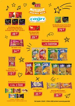 03 Eylül 2026 tarihinden itibaren geçerli olan Çağrı Market kataloğu önizlemesi
