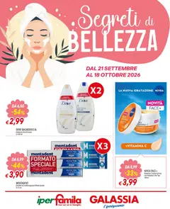 Anteprima del volantino Galassia volantino Bellezza valido a partire dal 21/09/2026
