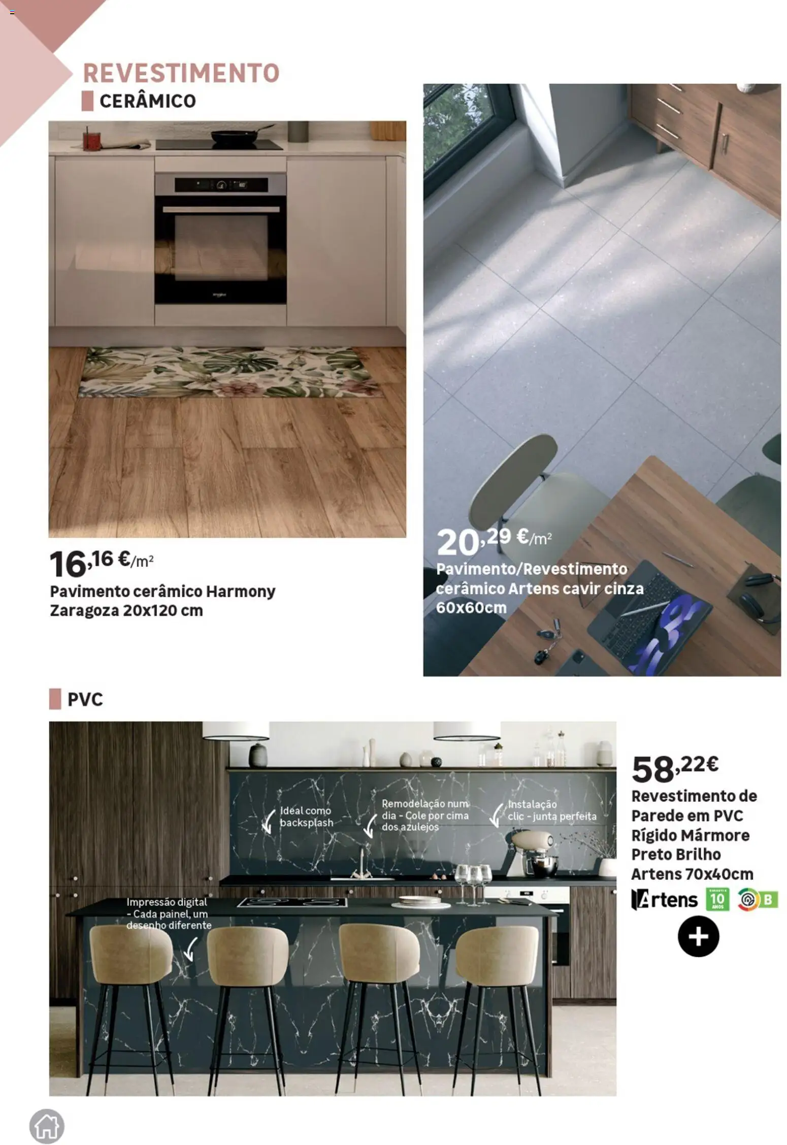 Leroy Merlin Catálogo Cozinhas │ válido de 28.05.2026 | Página: 40 | Produtos: Pavimento cerâmico