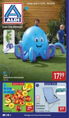 Aldi folder - Weekendfolder - Voorbeeld van een folder van Aldi, geldig van 22.05.2026