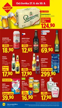 Náhled letáku STAROPRAMEN 12, 8 x 0,5 l, světlý ležák od 27.08.2026 | Strana: 32
