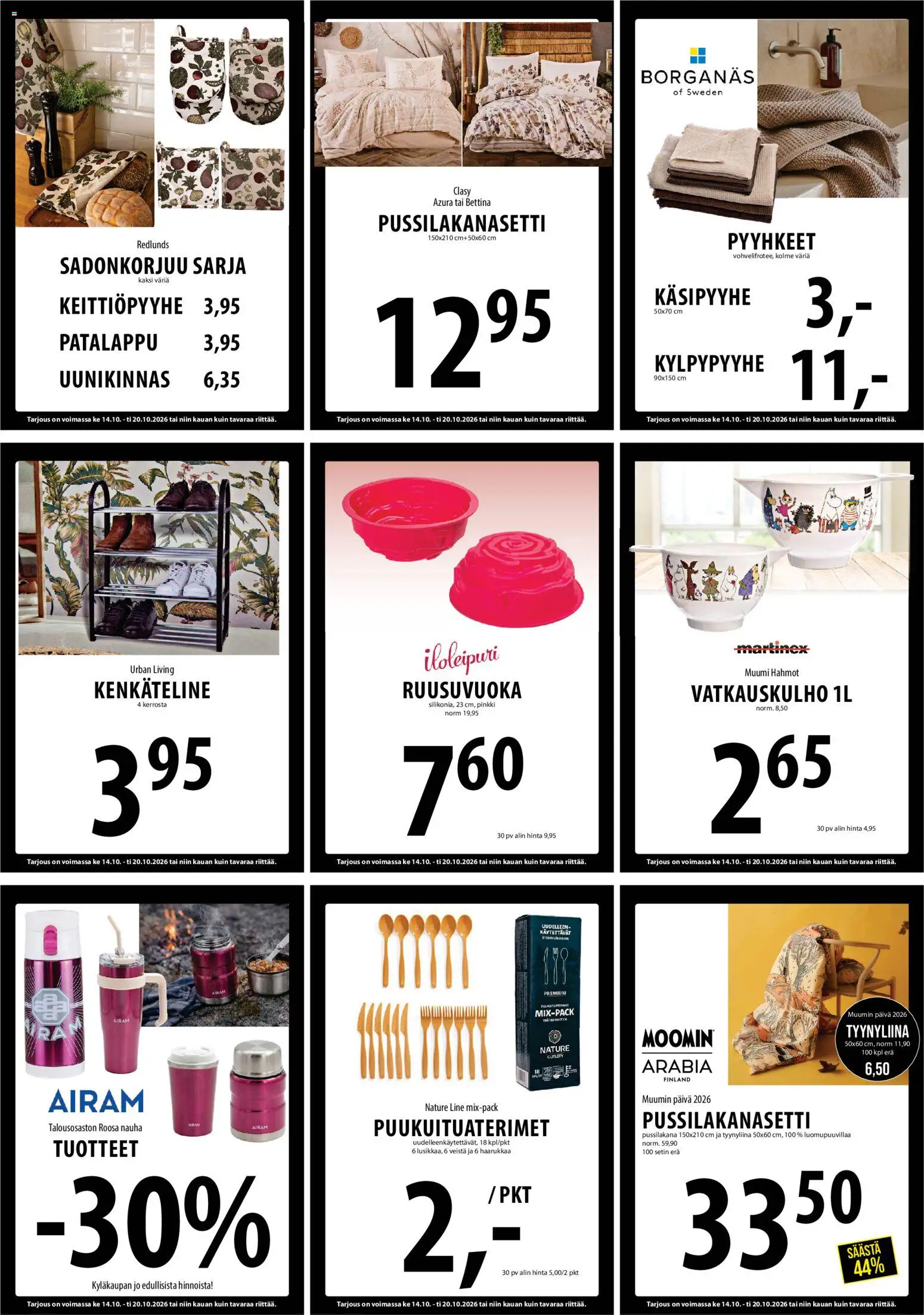 Tuuri tarjoukset – voimassa 14/10/2026 alkaen | Sivu: 30