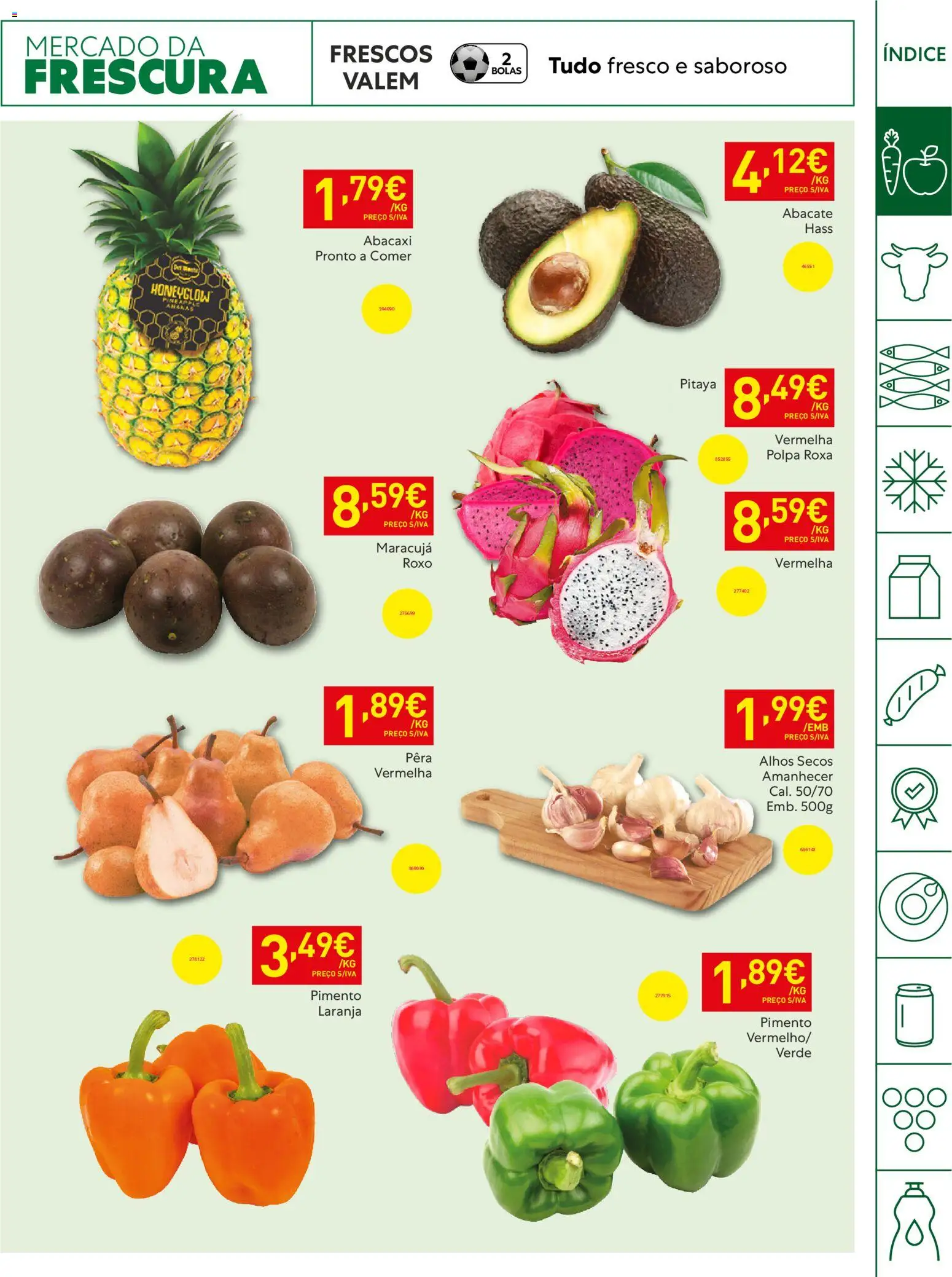 Recheio Horeca Madeira │ válido de 05.05.2026 | Página: 5 | Produtos: Alhos, Abacate, Abacaxi