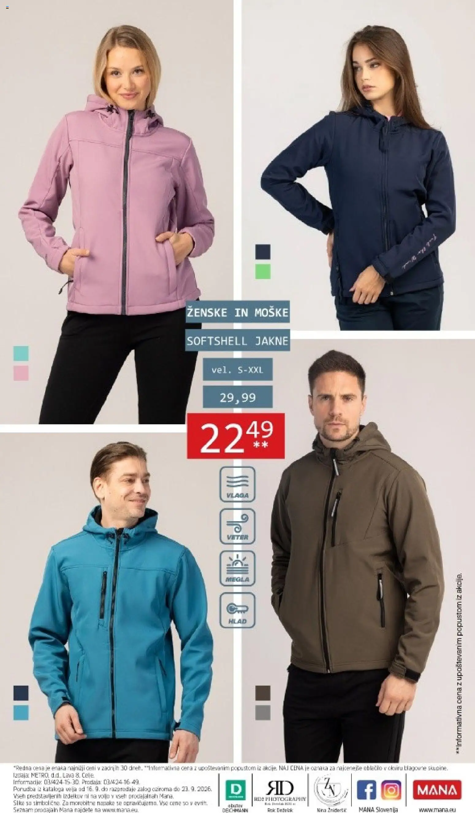Novi Mana katalog ponudbe – veljaven od 16.09.2026 | Stran: 8 | Izdelki: Omaka
