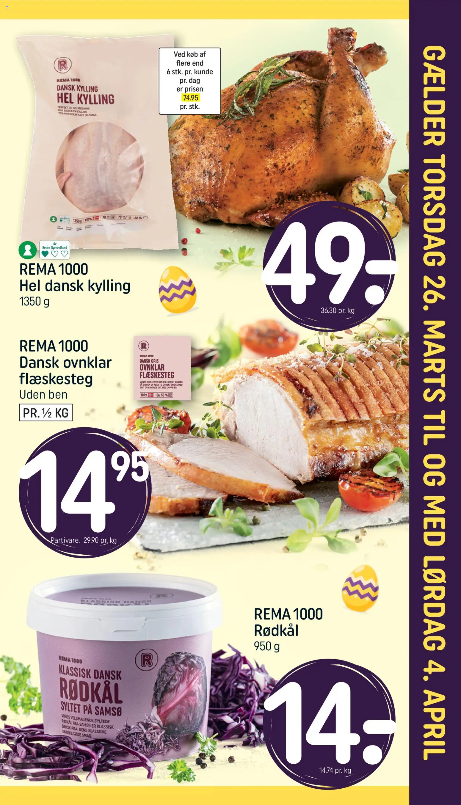 Rema 1000 - Uge 13 Indstik (26/03 - 04/04)