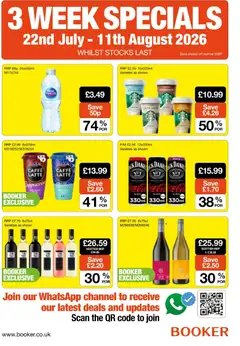 Preview of Booker Wholesale - Offers valid from 22/07/2026