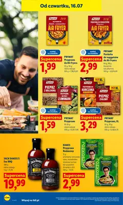 Pogląd oferty "Lidl gazetka" - ważna od 16.07.2026 | Strona: 54 | Produkty: Jack Daniel's, Awokado, Sos, Pieprz