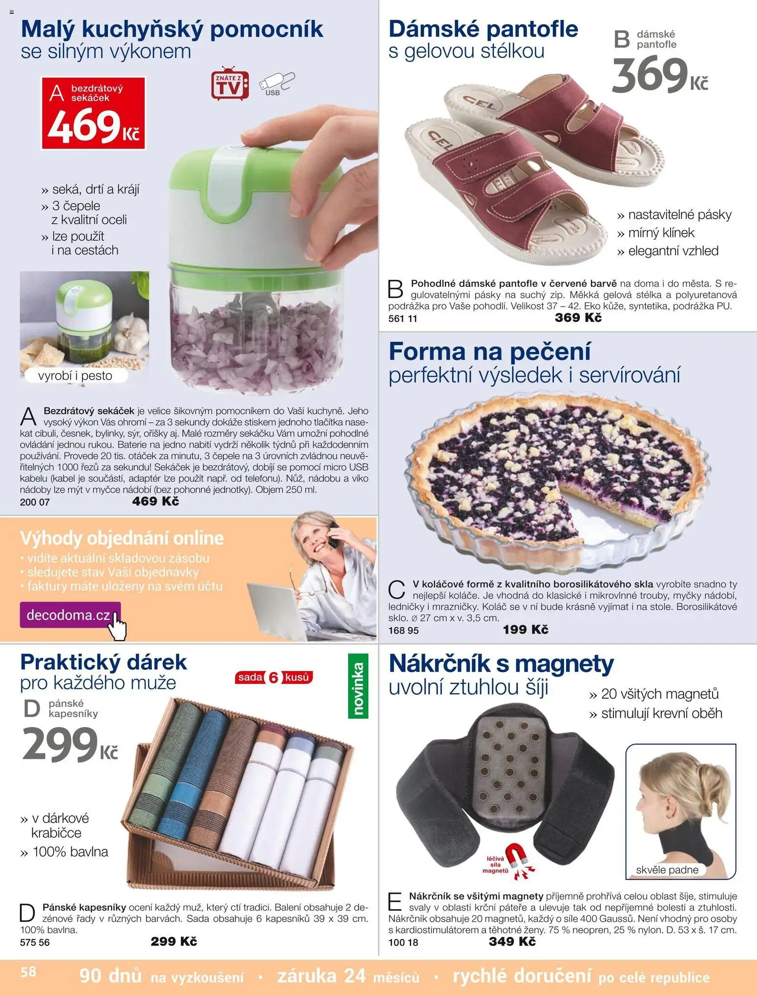 Decodoma katalog Podzim 2026 od 01.09.2026 | Strana: 58 | Produkty: Adaptér, USB, Oříšky, Kapesníky