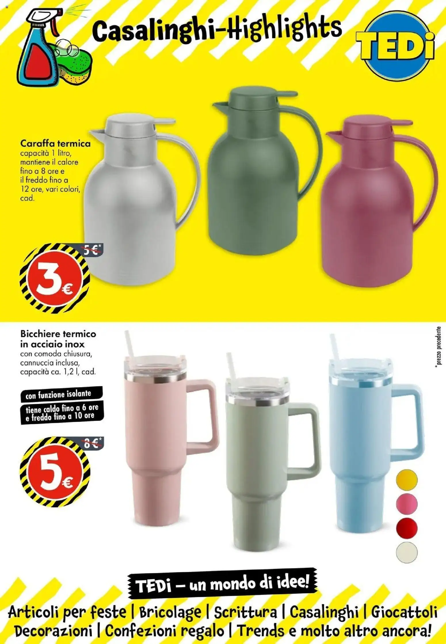 Nuovo TEDi volantino Parma dal 02/09/2026 > offerte anteprima 🛍️ | Pagina: 9 | Prodotti: Caraffa, Giocattoli, Bicchiere, Decorazioni