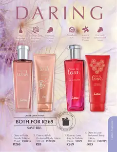 Justine specials catalogue – valid from 01.05.2026 | Page: 63 | Products: Fragrance, Eau de toilette, Lotion