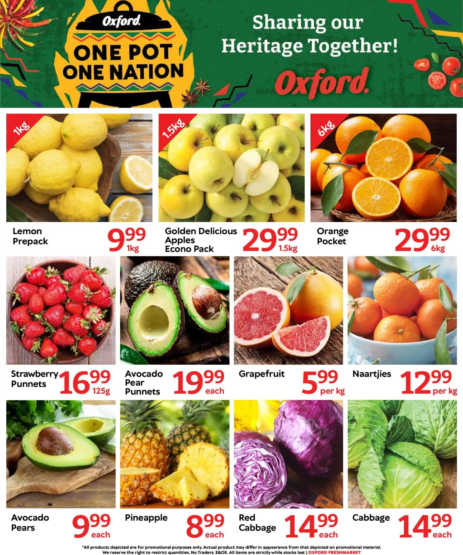 New Oxford Freshmarket catalogue – valid from 02/09/2026 | Page: 3 | Products: Apples, Pineapple, Grapefruit, Lemon
