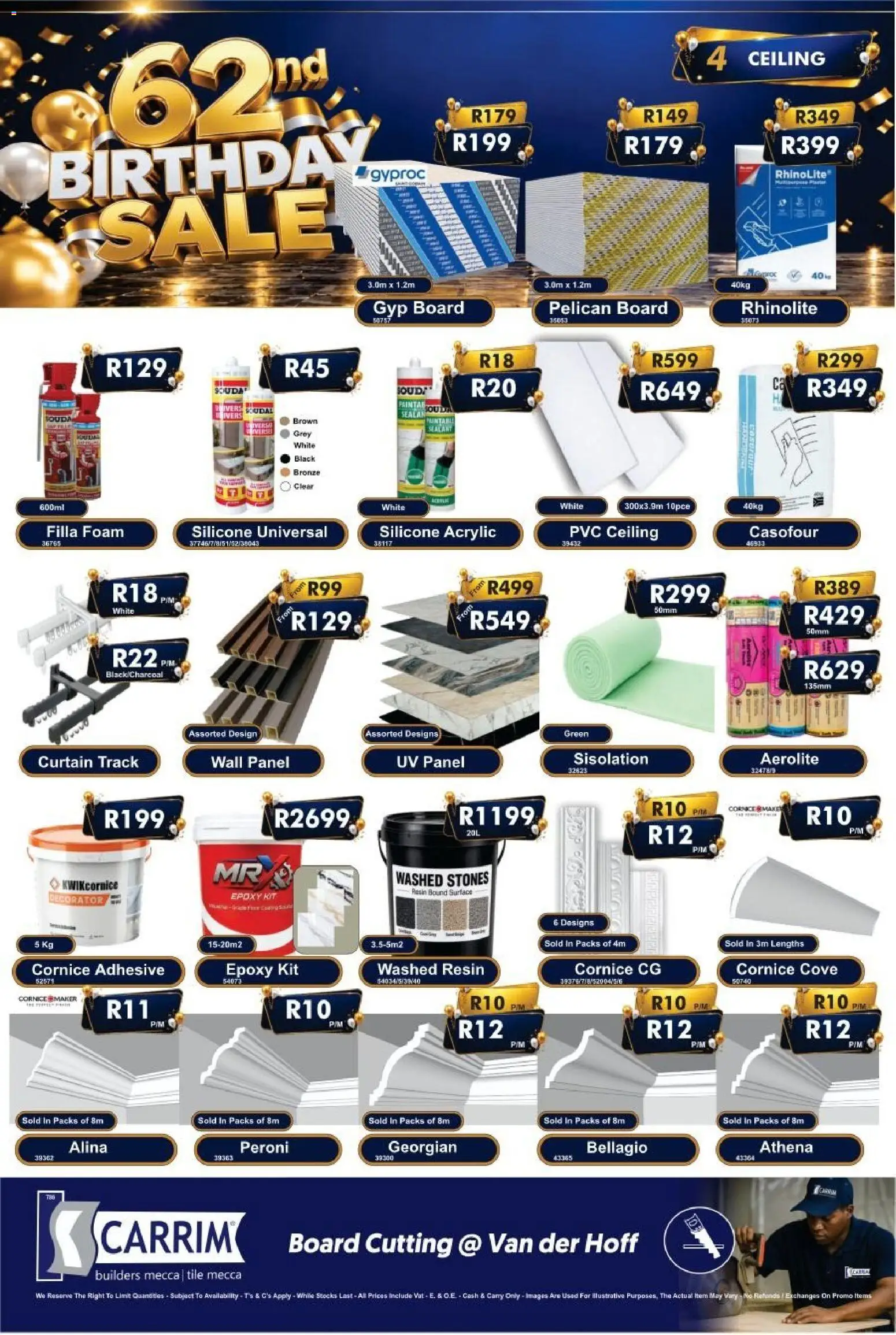 New K. Carrim catalogue – valid from 25/09/2026 | Page: 4 | Products: Adhesive, Silicone, Foam