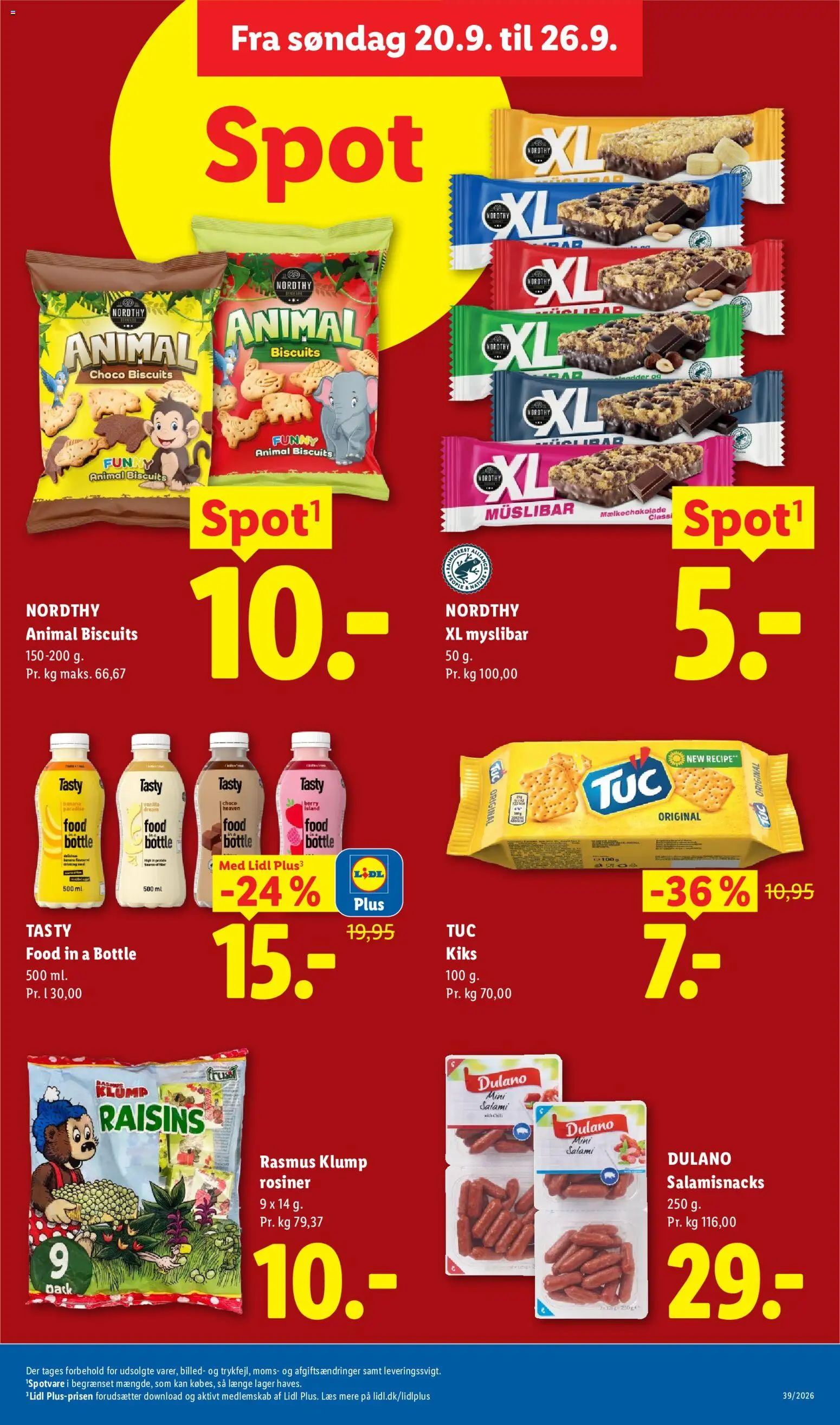 Lidl tilbudsavis – gyldig fra 20/09/2026 | Side: 12 | Produkter: Chili, Salami, Rosiner, Søm