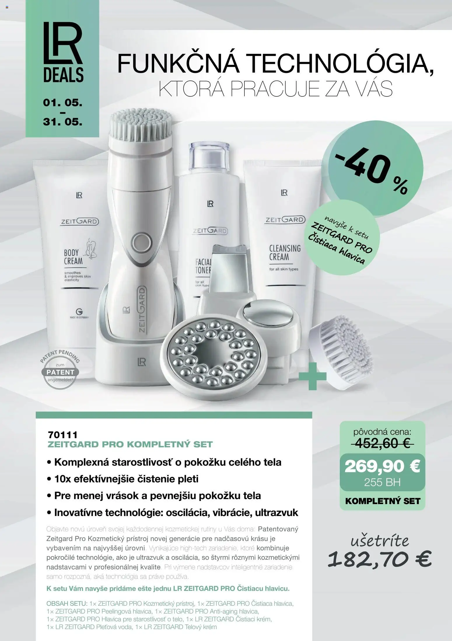 Nové LR akcie – leták je platný od 15.05.2026 | Strana: 16 | Produkty: Telový krém, Krém