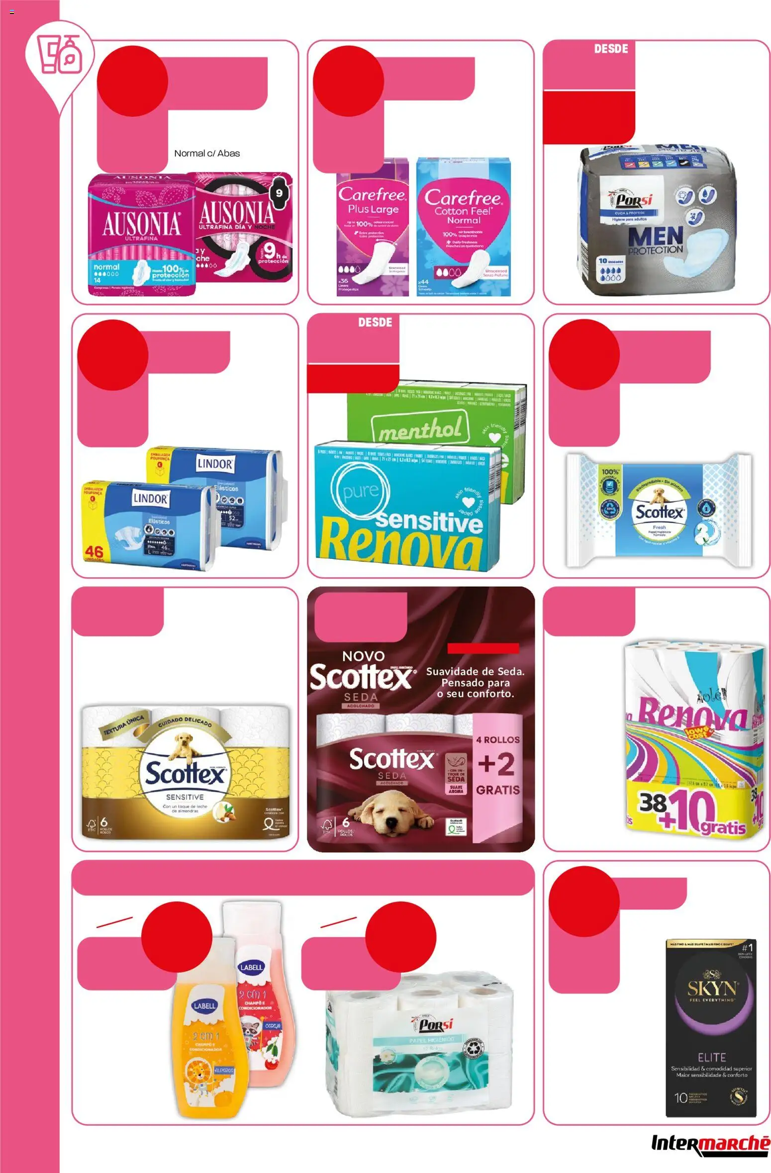 Intermarché folheto │ válido de 28.05.2026 | Página: 36 | Produtos: Papel higiénico, Condicionador