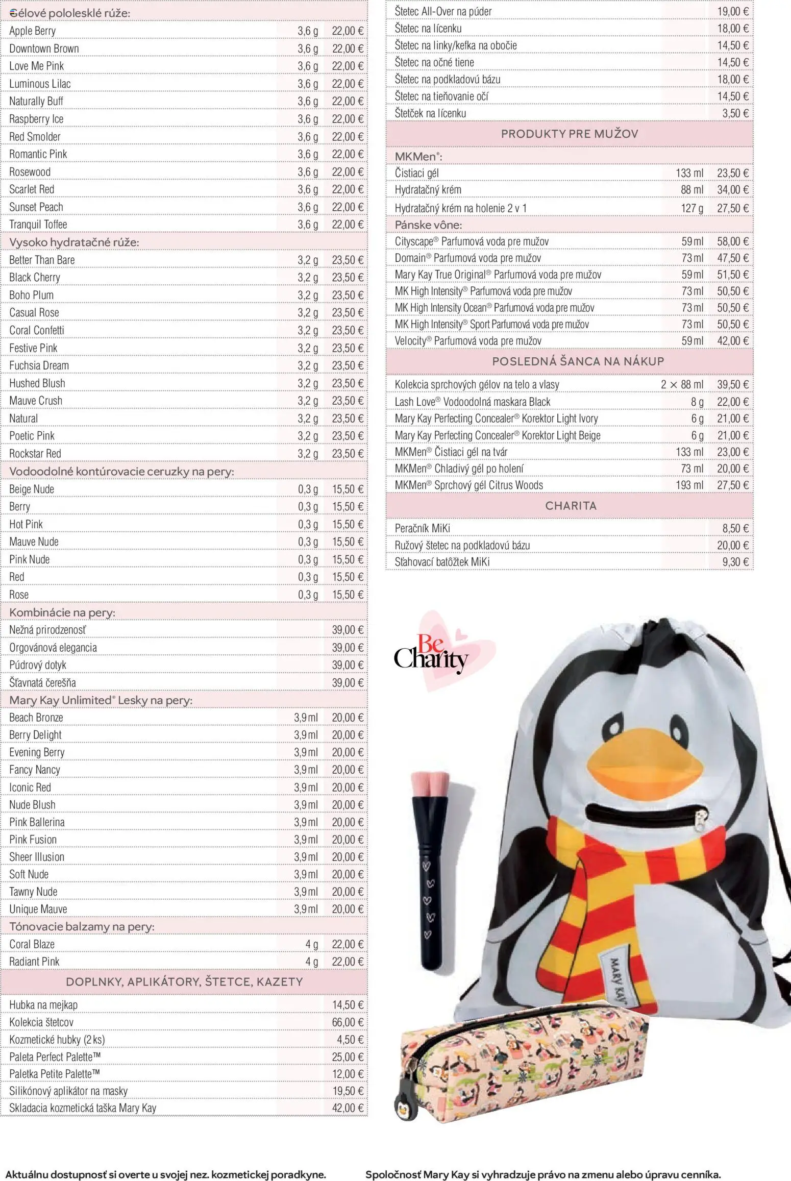 Nové Mary Kay akcie – leták je platný od 01.04.2026 | Strana: 44 | Produkty: Štetec, Peračník, Sprchový gél, Ruže