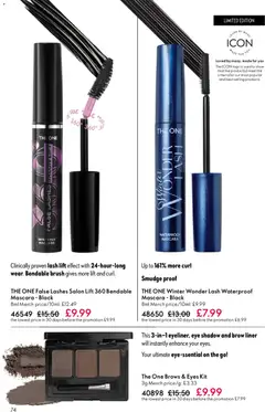 Preview of Oriflame - Offers valid from 27.05.2026 | Page: 74 | Products: Brush, Mascara, Eye shadow