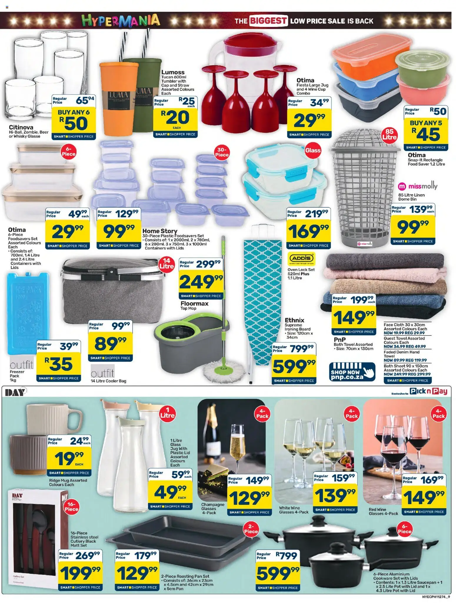 New Pick n Pay catalogue – valid from 25/09/2026 | Page: 9 | Products: Cap, Lids, Cookware, Red Wine