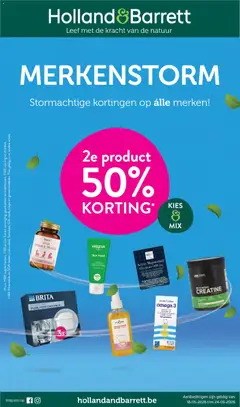 Holland & Barrett Folder / Publicité - Voorbeeld van een folder van Holland & Barrett, geldig van 18.05.2026