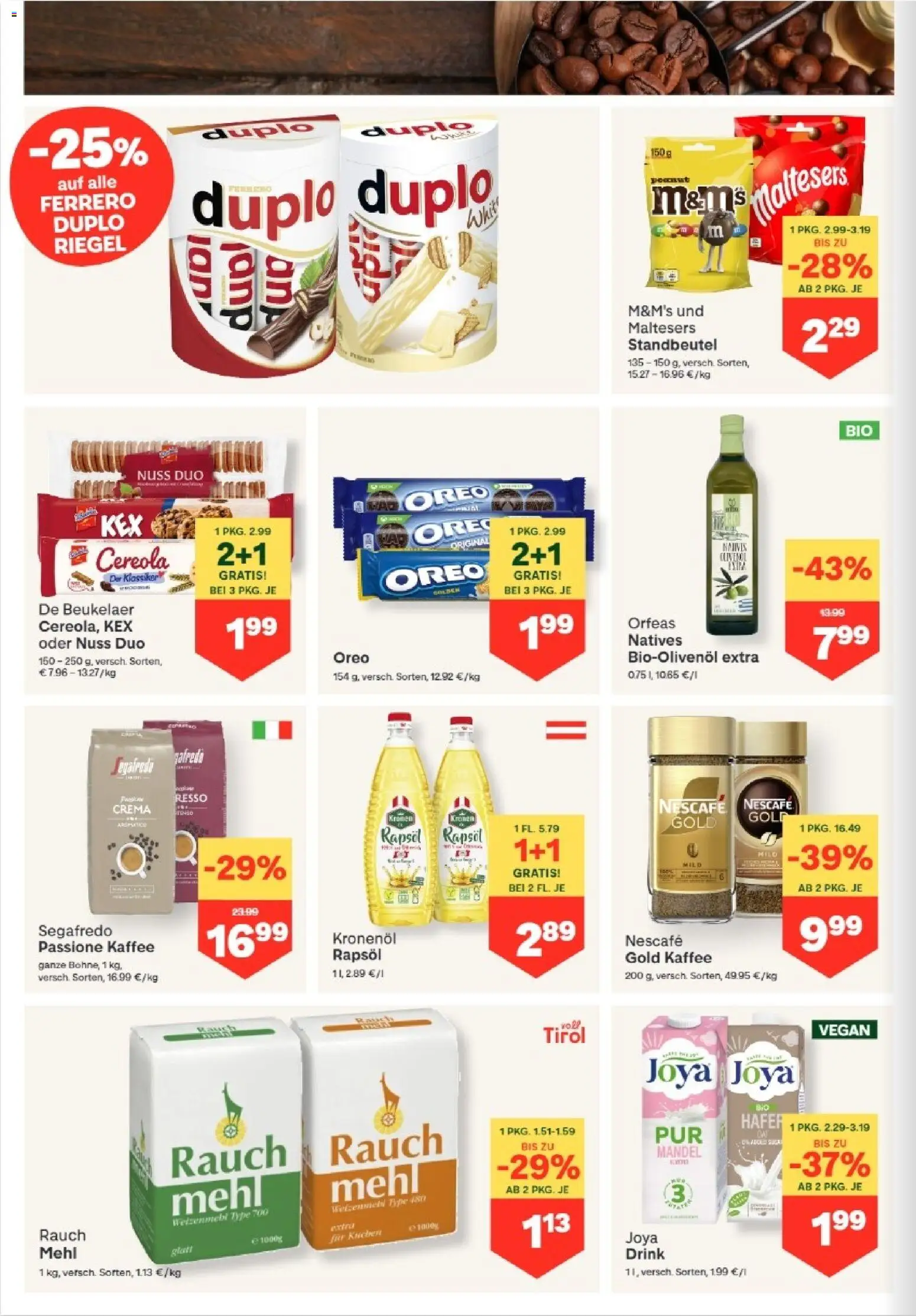 MPREIS Dellach im Drautal gültig ab 23.07.2026 | Seite: 6 | Produkte: Kaffee