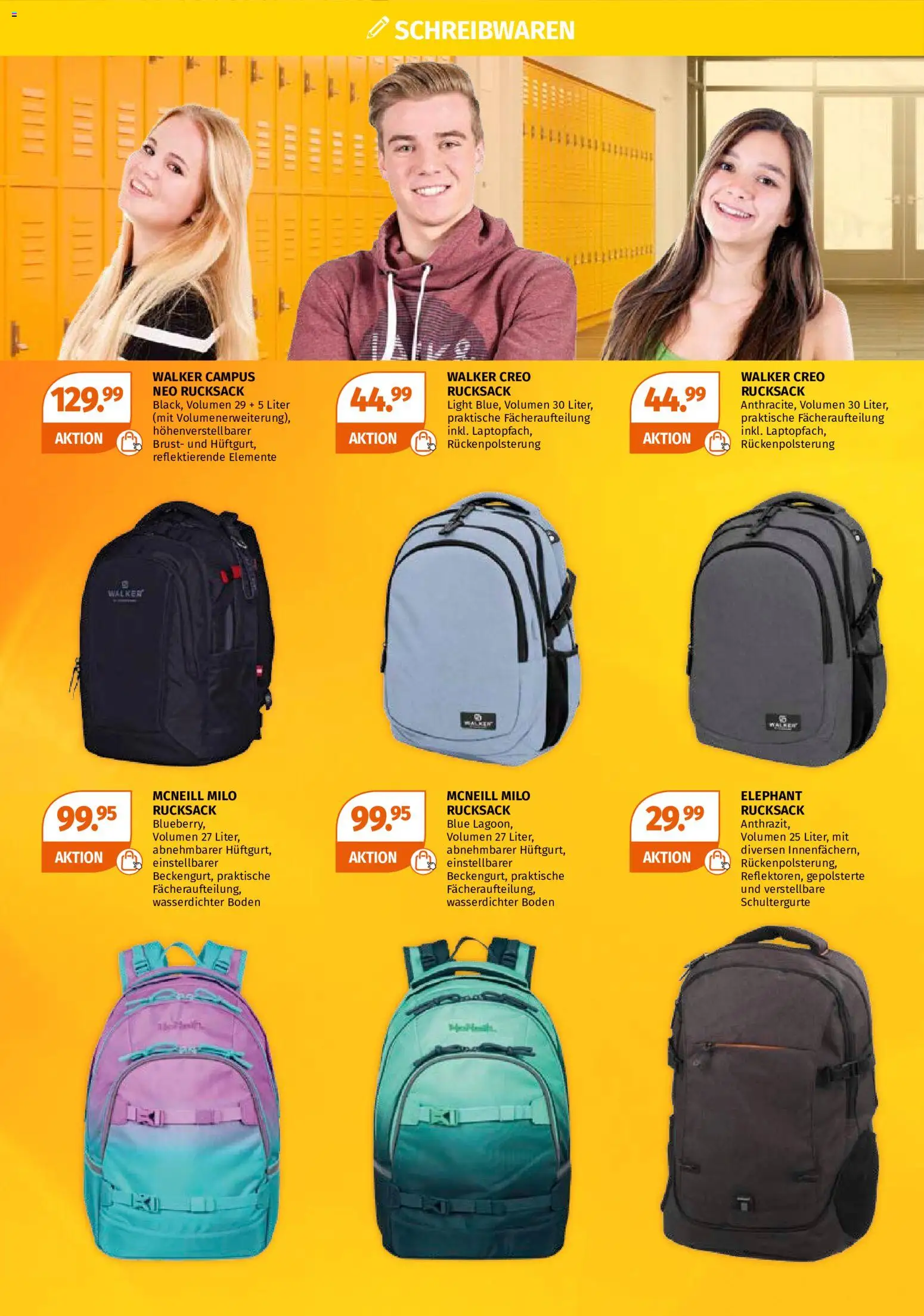 Müller Rucksack Highlights – gültig ab 21.09.2026 | Seite: 2 | Produkte: Rucksack