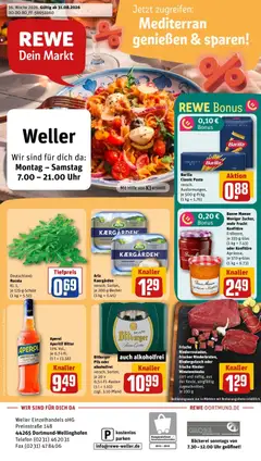 Rewe Prospekt Dortmund ab 31.08.2026 gültig