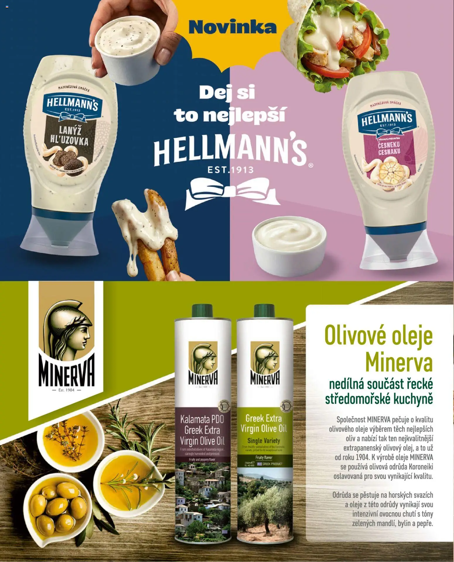 Billa leták - Gusto: Podzim 2026 od 01.09.2026 | Strana: 106 | Produkty: Oleje, Hellmann's, Kuchyně