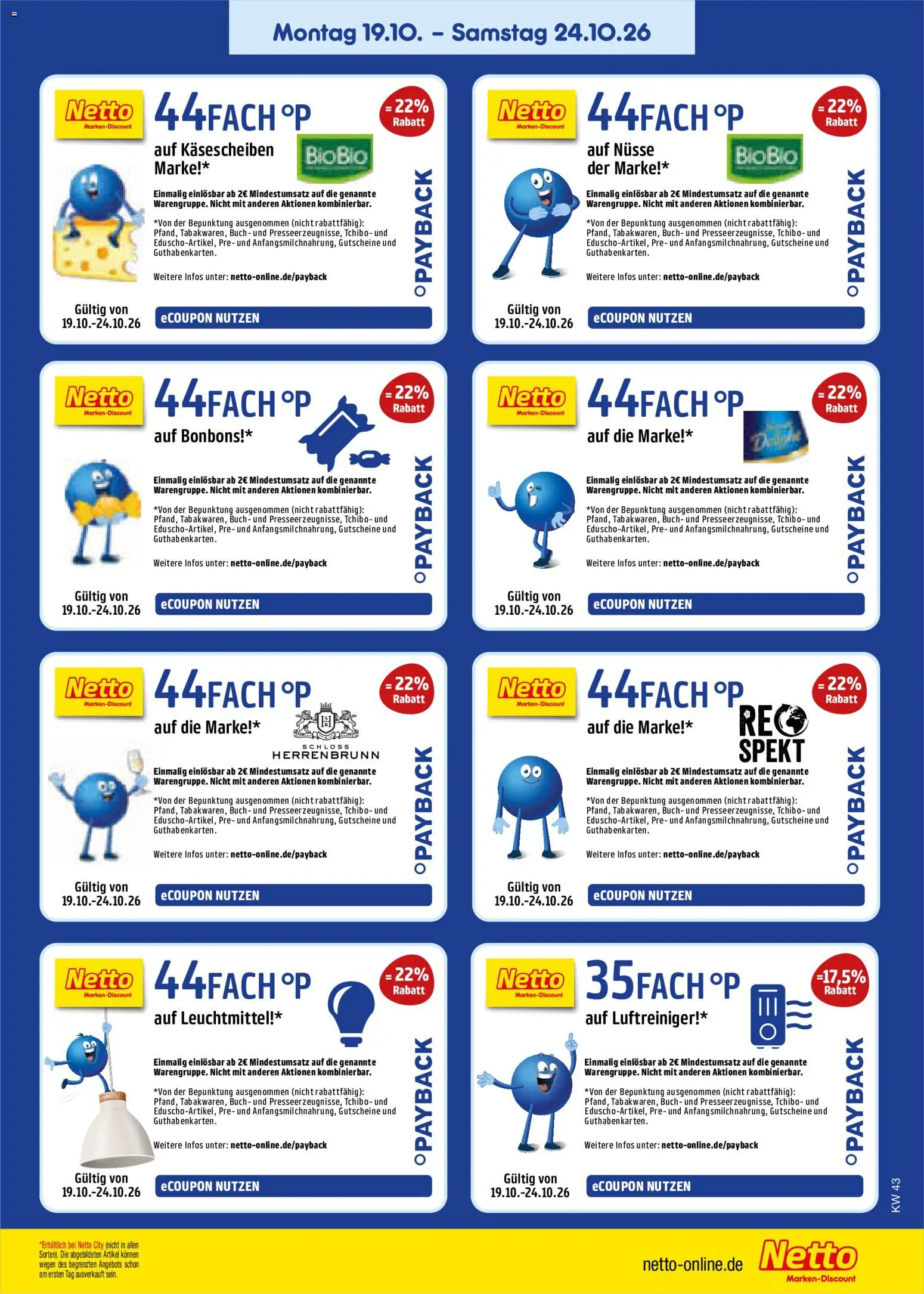 Netto Marken-Discount Prospekt – gültig ab 19.10.2026 | Seite: 65 | Produkte: Luftreiniger, Nüsse