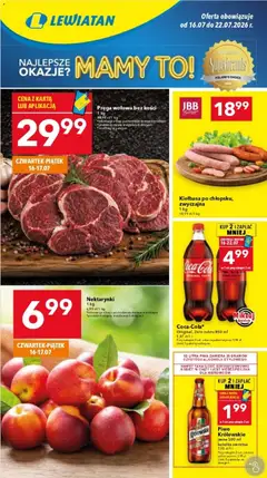 Pogląd oferty "Lewiatan gazetka - Warszawa" - ważna od 16.07.2026