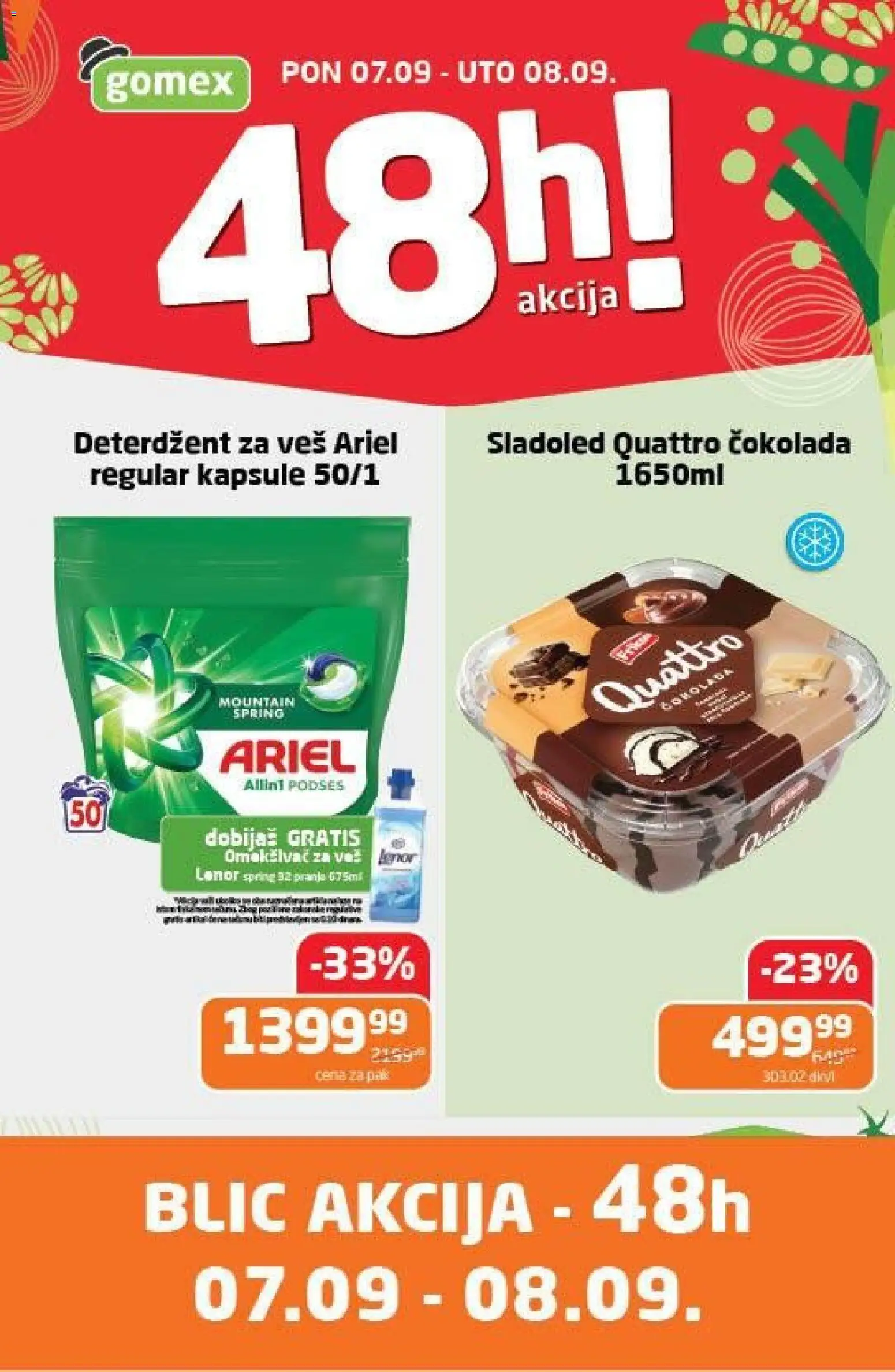 Gomex katalog - važi od 07.09.2026 | Strana: 1