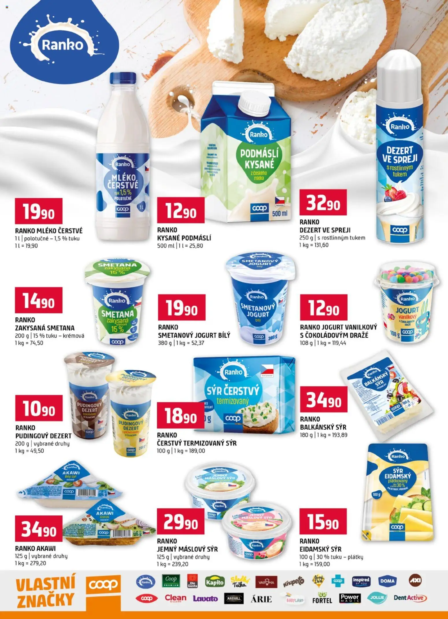 Terno leták od 01.07.2026 | Strana: 18 | Produkty: Jogurt, Smetana, Balkánský sýr, Zakysaná smetana