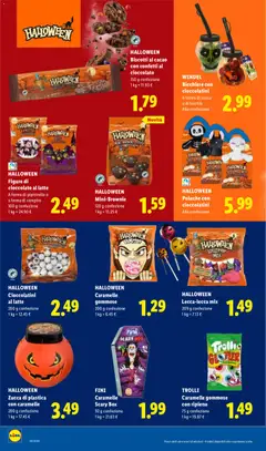 Anteprima del volantino TROLLI Caramelle gommose con ripieno, 75 g confezione valido a partire dal 01/10/2026 | Pagina: 20 | Prodotti: Peluche, Cioccolato, Biscotti, Cacao