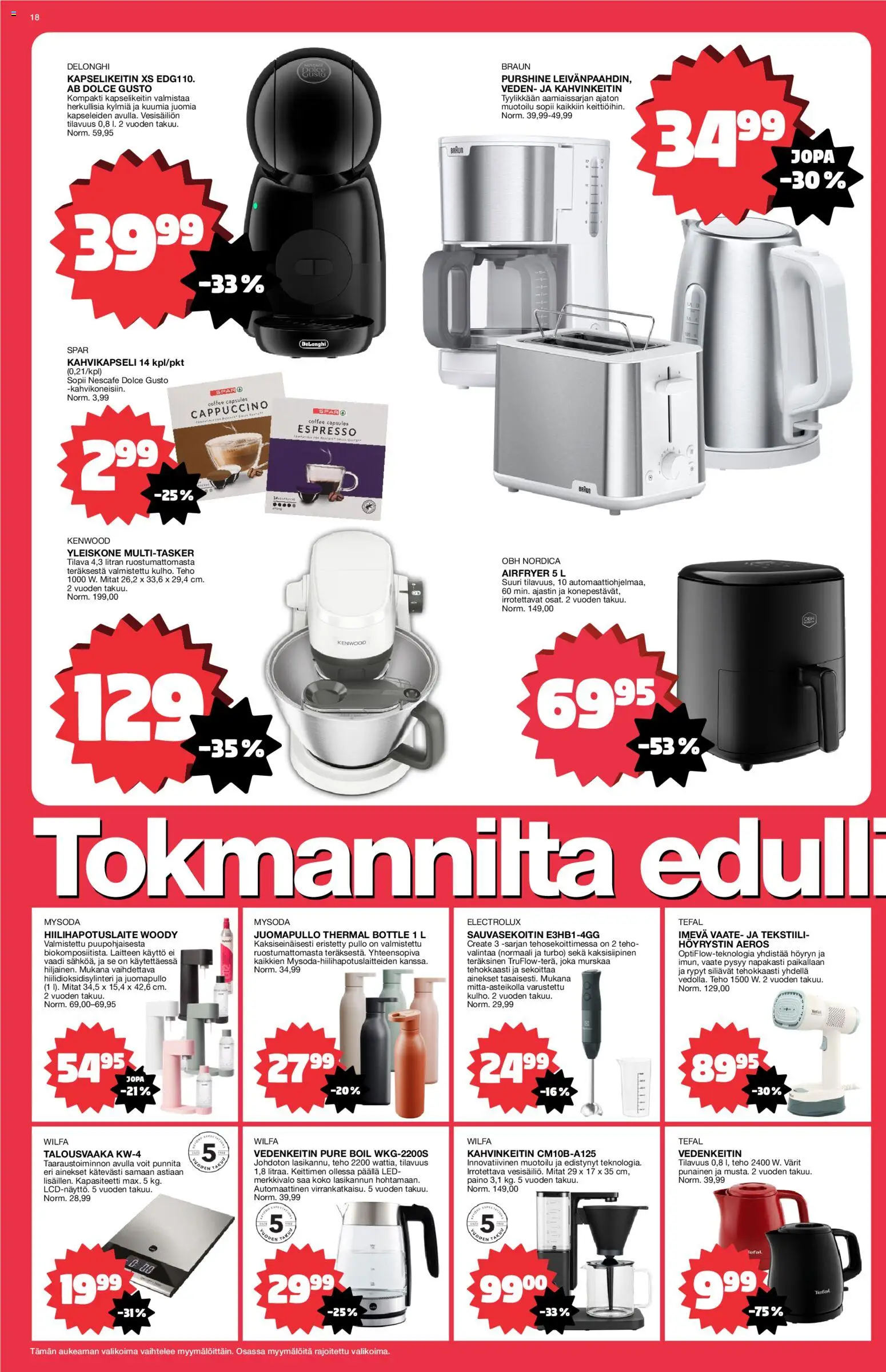 Tokmanni tarjoukset – voimassa 14/09/2026 alkaen | Sivu: 18