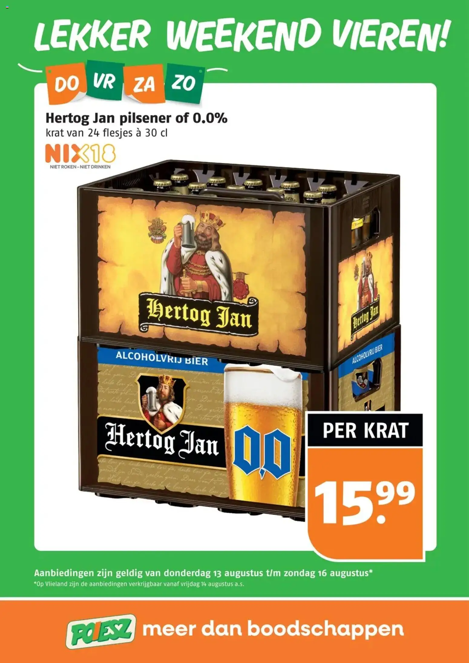 {H1} | Pagina: 1 | Producten: Bier, Alcoholvrij bier