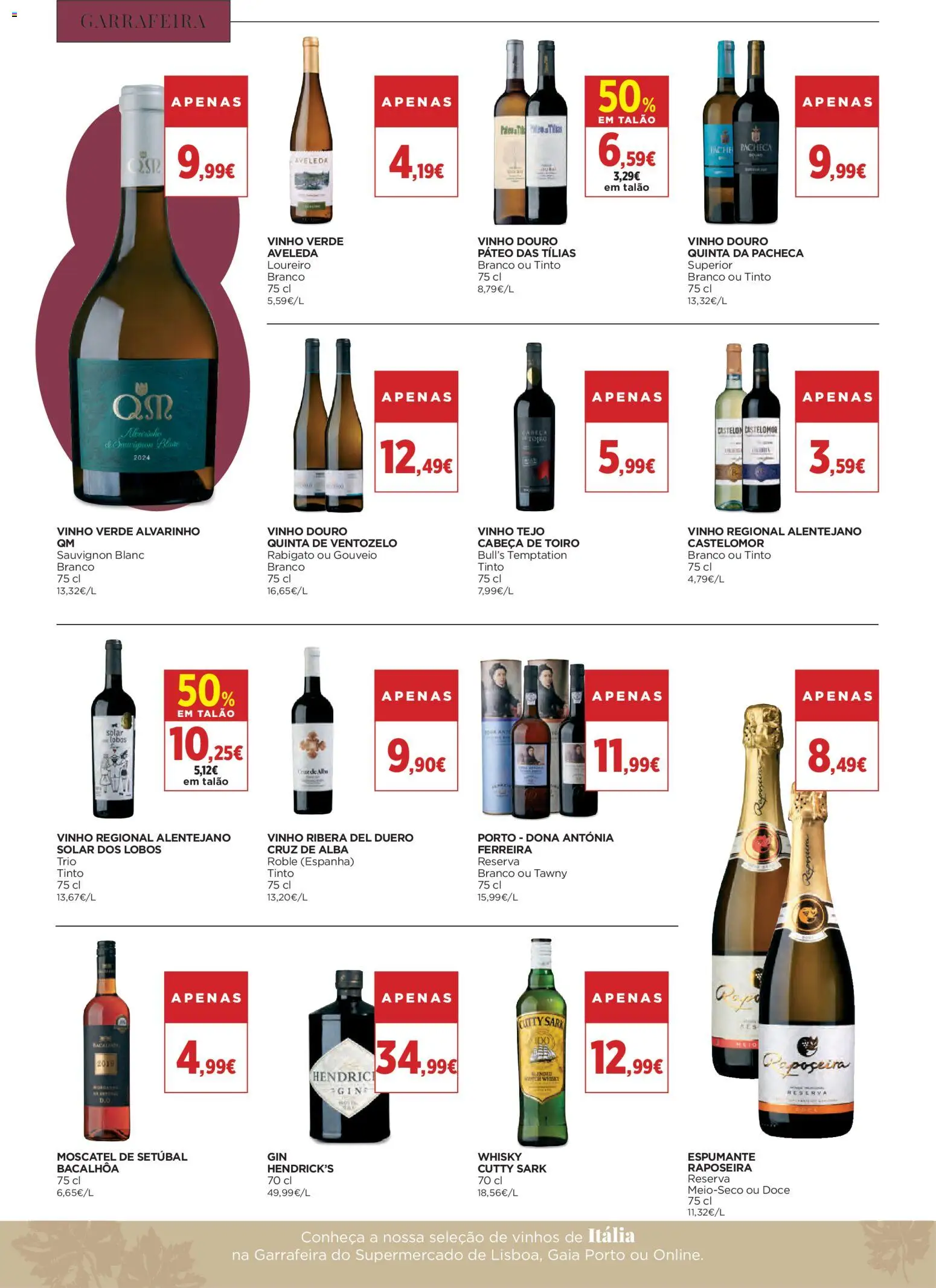 El Corte Ingles folheto │ válido de 02/10/2026 | Página: 24 | Produtos: Whisky, Espumante, Vinho
