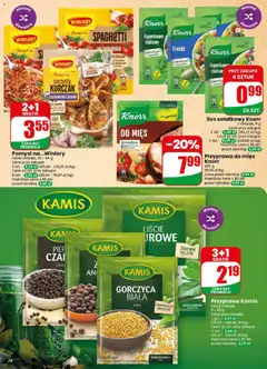 Pogląd oferty "Sos sałatkowy Knorr, 2 rodzaje, 9 g" - ważna od 29.04.2026 | Strona: 28 | Produkty: Gorczyca, Kurczak, Sos
