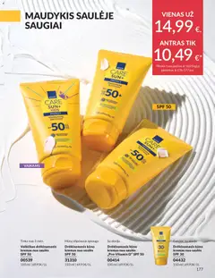 AVON leidinys galioja nuo 01.05.2026 | Puslapis: 177 | Prekių: Kremas, Kremas nuo saulės, Kūno kremas
