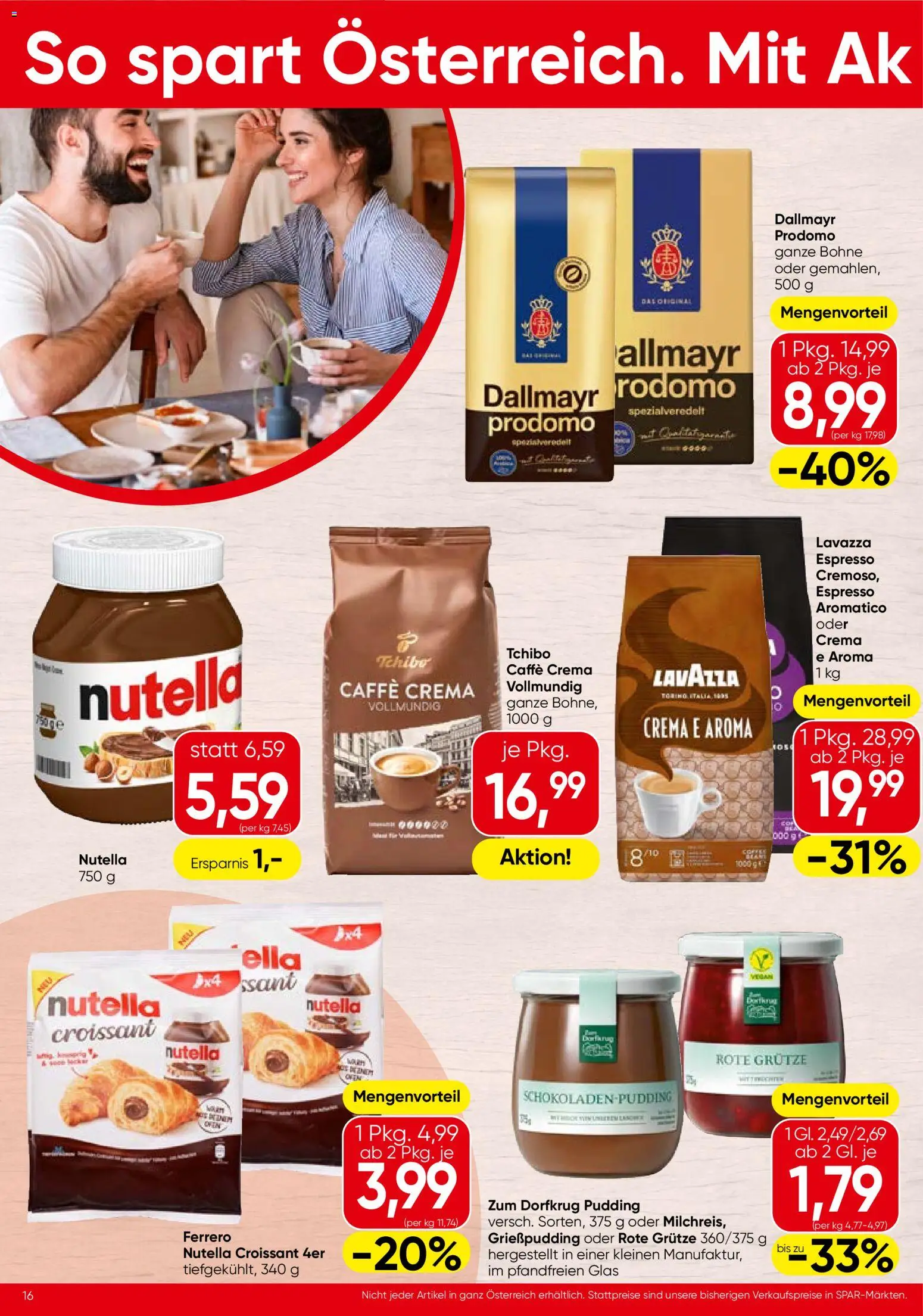 Spar Flugblatt gültig ab 22.10.2026 | Seite: 16