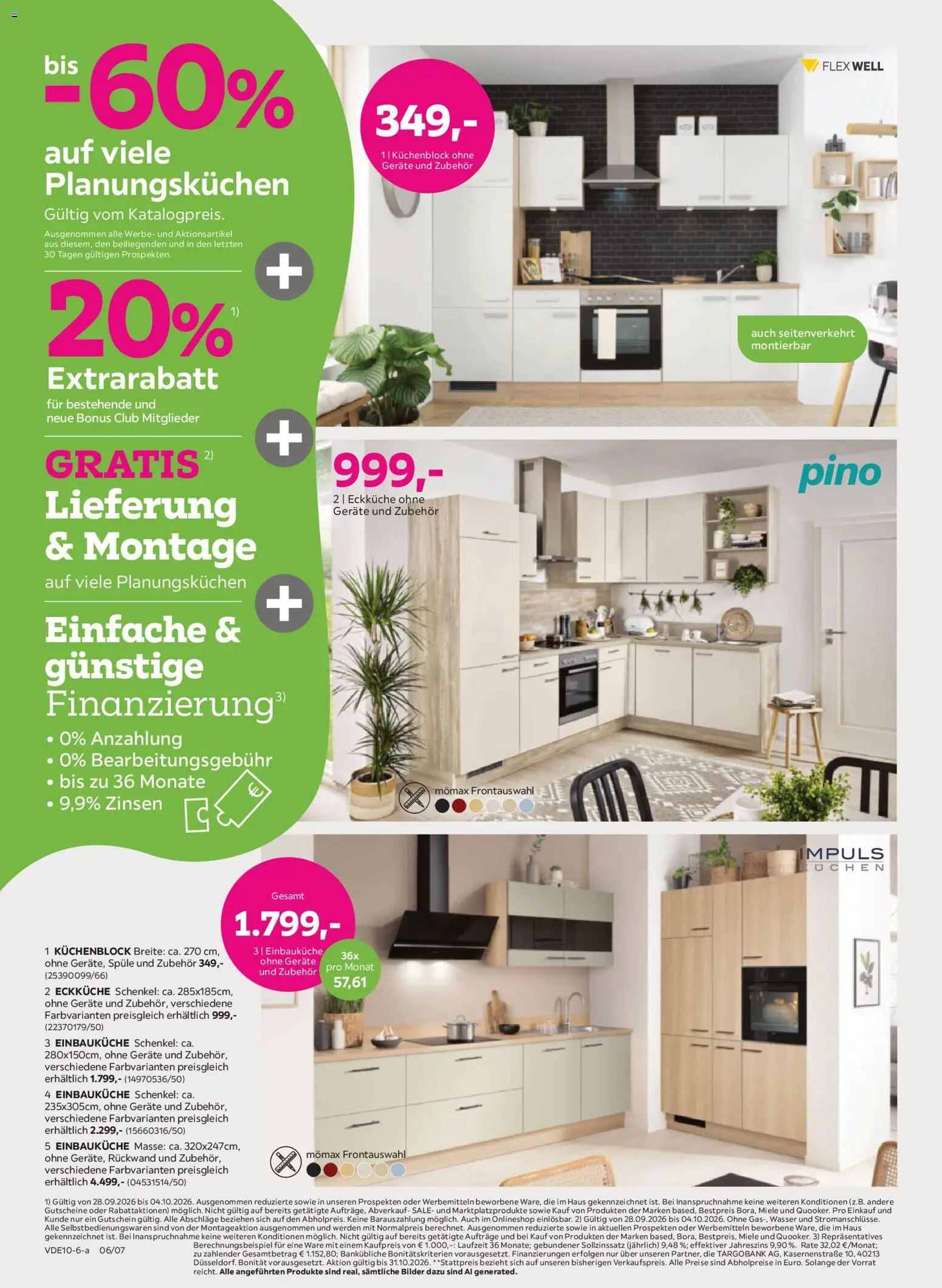 Mömax Prospekt – gültig ab 28.09.2026 | Seite: 6 | Produkte: Miele, Einbauküche, Küchenblock, Wasser