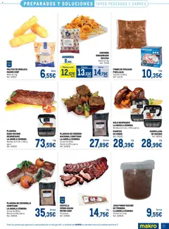 Vista previa Makro Congelados Centro válido desde el 03/08/2026 | Página: 21 | Productos: Jugo, Cerdo, Pescado, Bolsa
