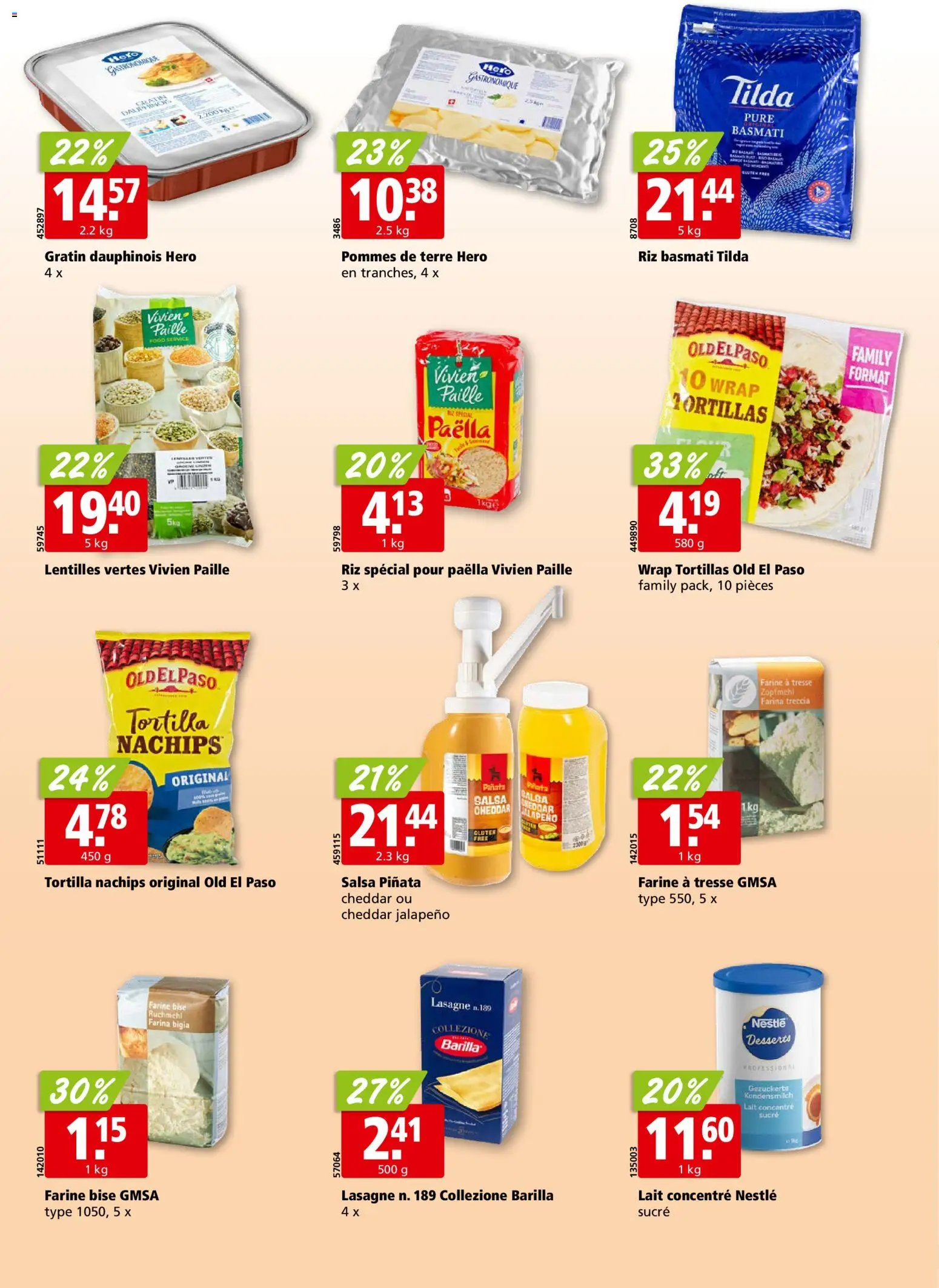 Aligro aktionen Chavannes, Matran, Genève, Sion – gültig ab 27.07.2026 | Seite: 22 | Produkte: Barilla