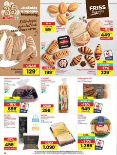 Spar akciós újság - amely érvényes a következő dátumtól: 2026.07.23. | Oldal: 10