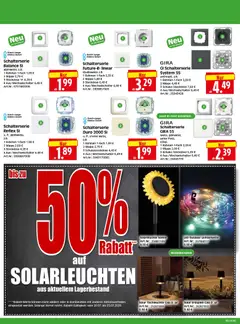 HERKULES Bau & Garten ab 20.07.2026 gültig | Seite: 8 | Produkte: Steckdose, Creme, Solarleuchte