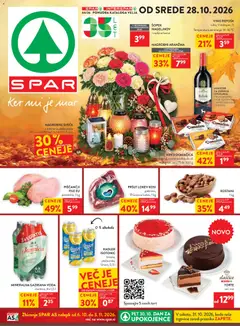 Spar katalog akcije – veljaven od 28.10.2026
